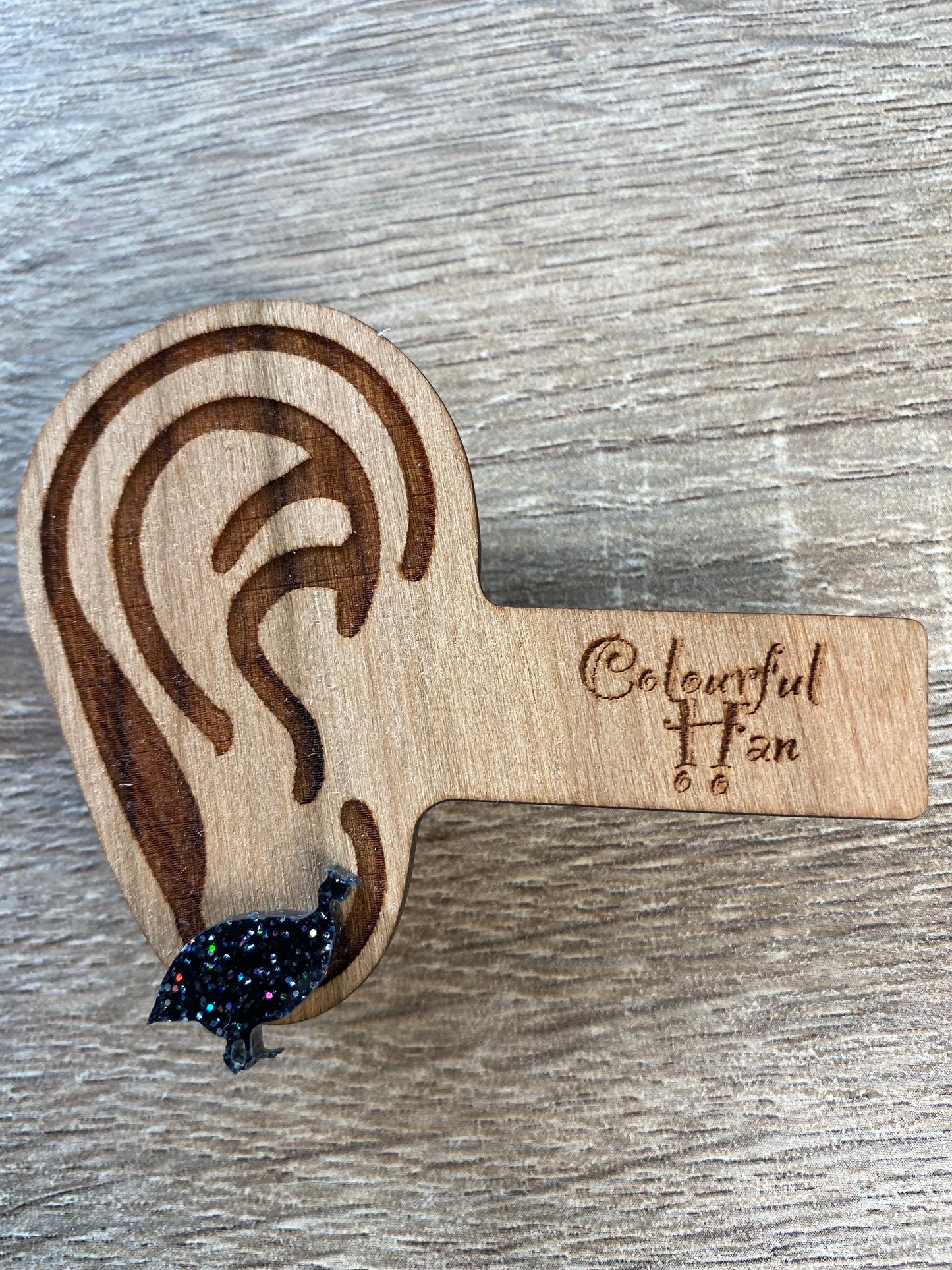 Medium Guinea Fowl Studs