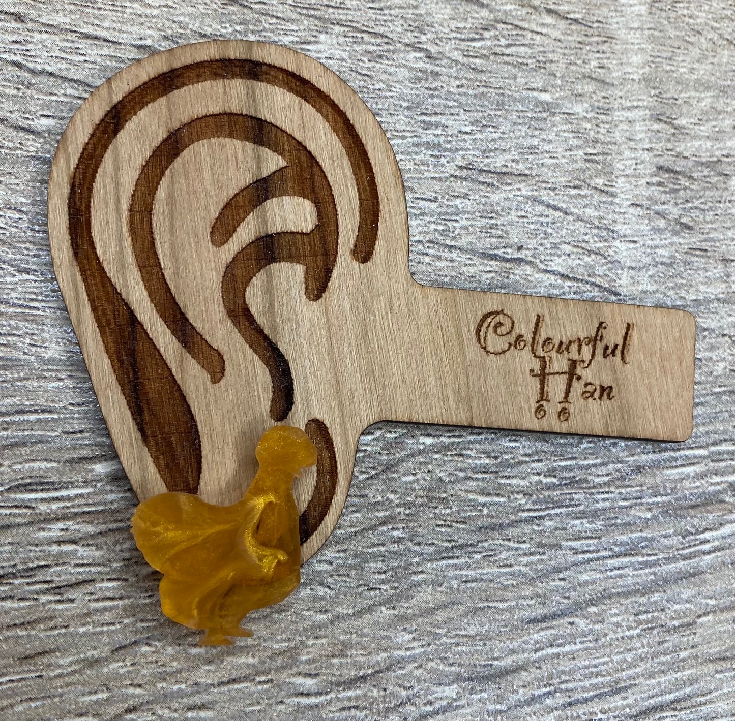 Large Silkie Earrings