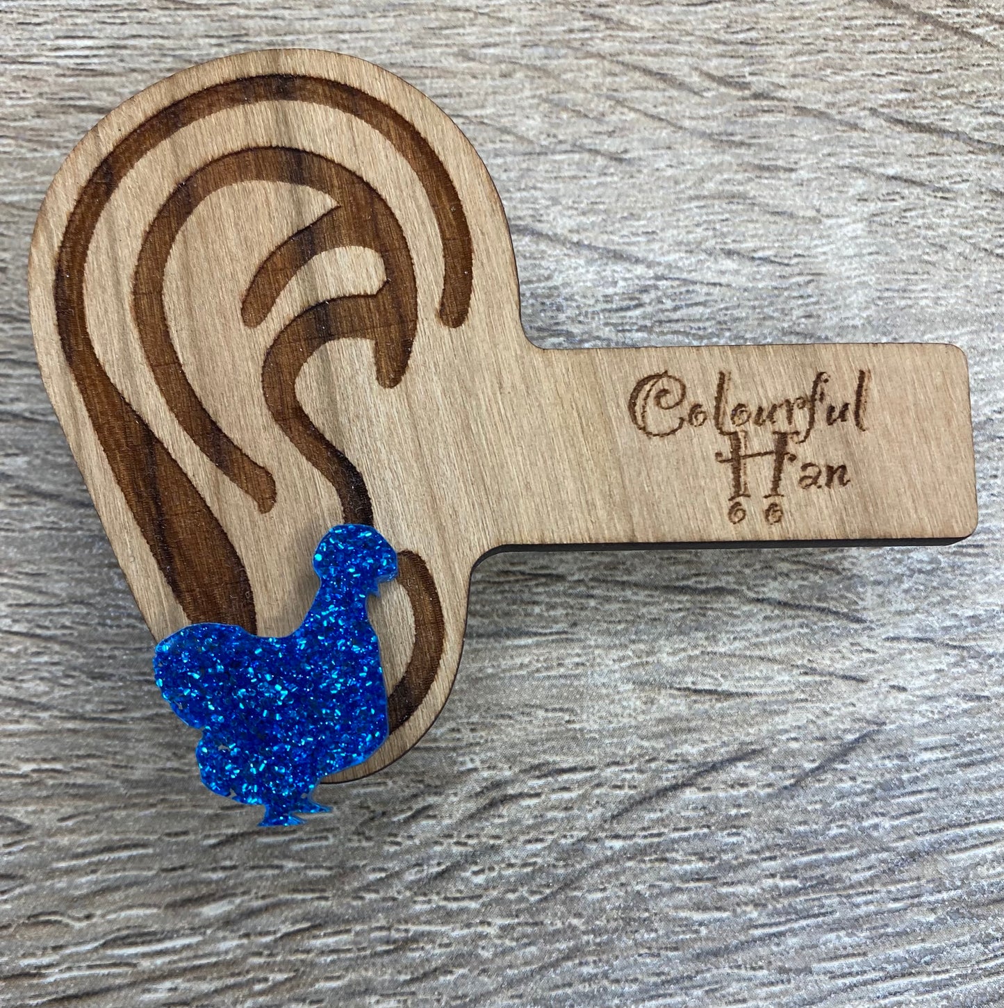 Large Silkie Earrings