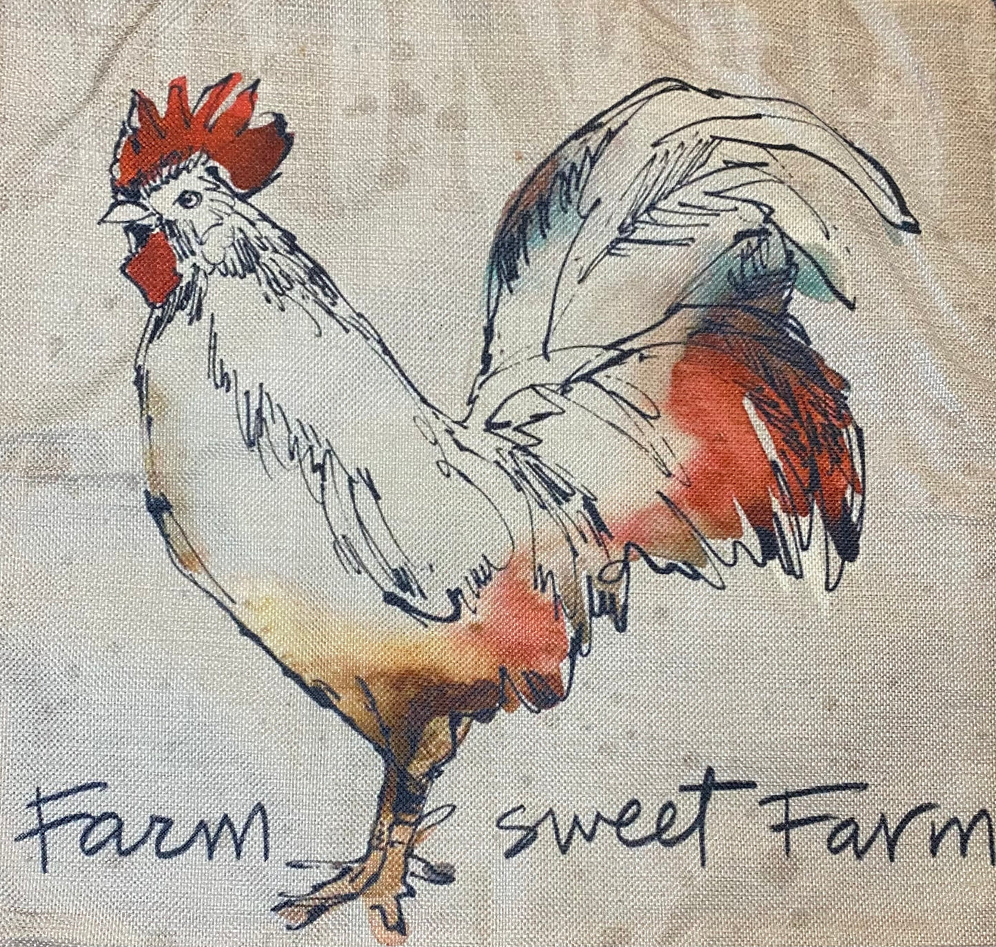 Chicken pillow case