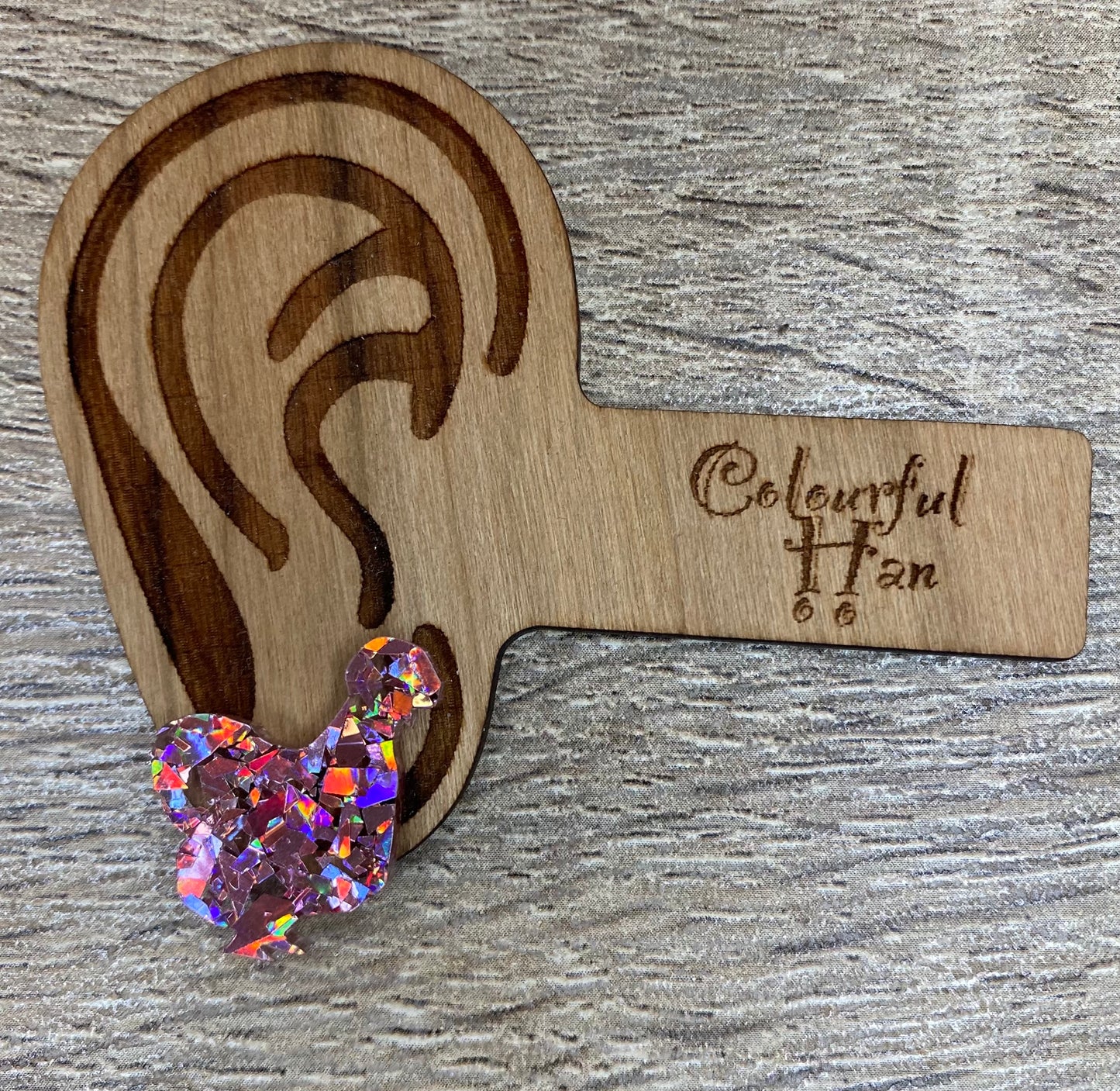 Large Silkie Earrings