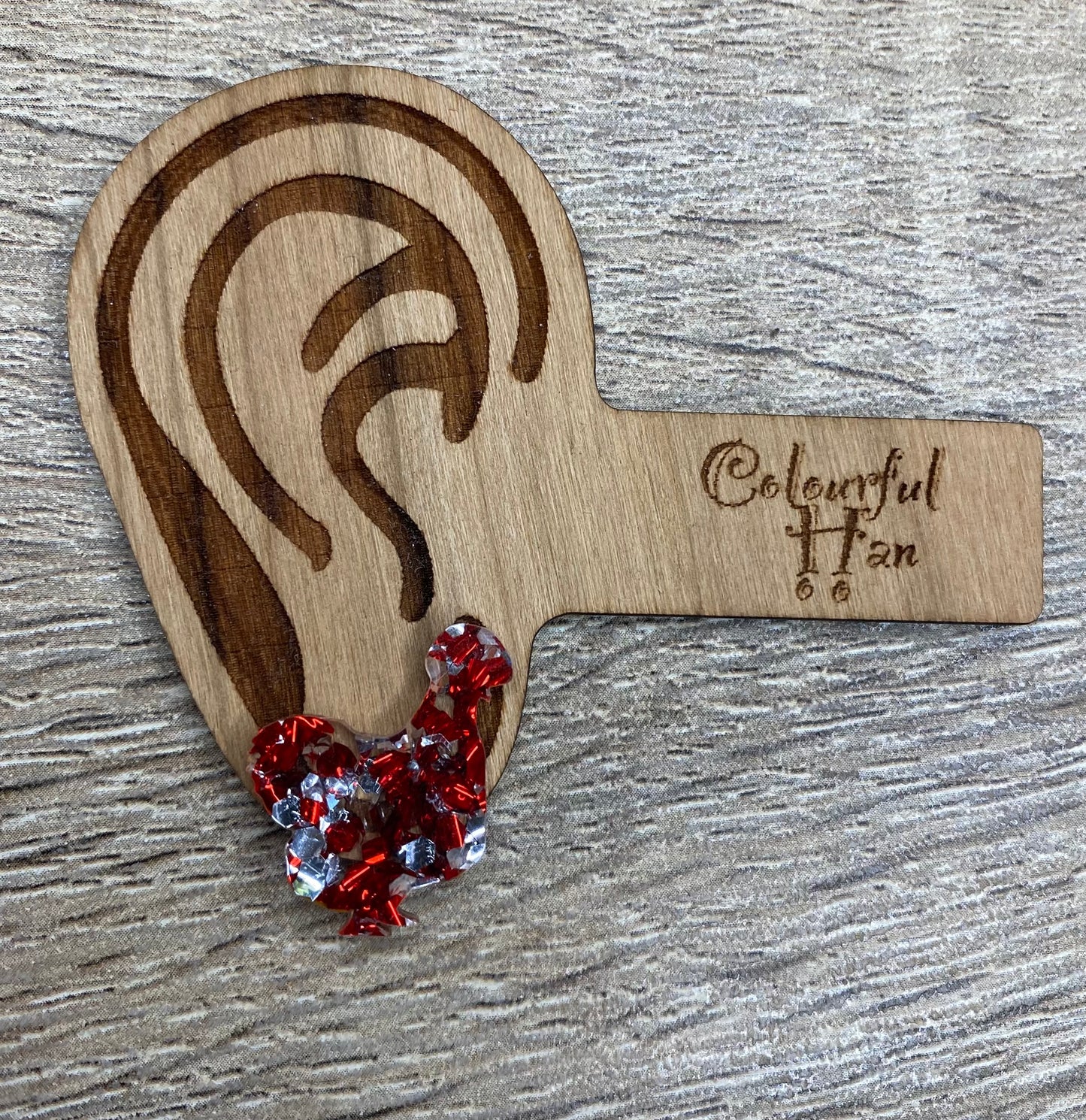 Large Silkie Earrings