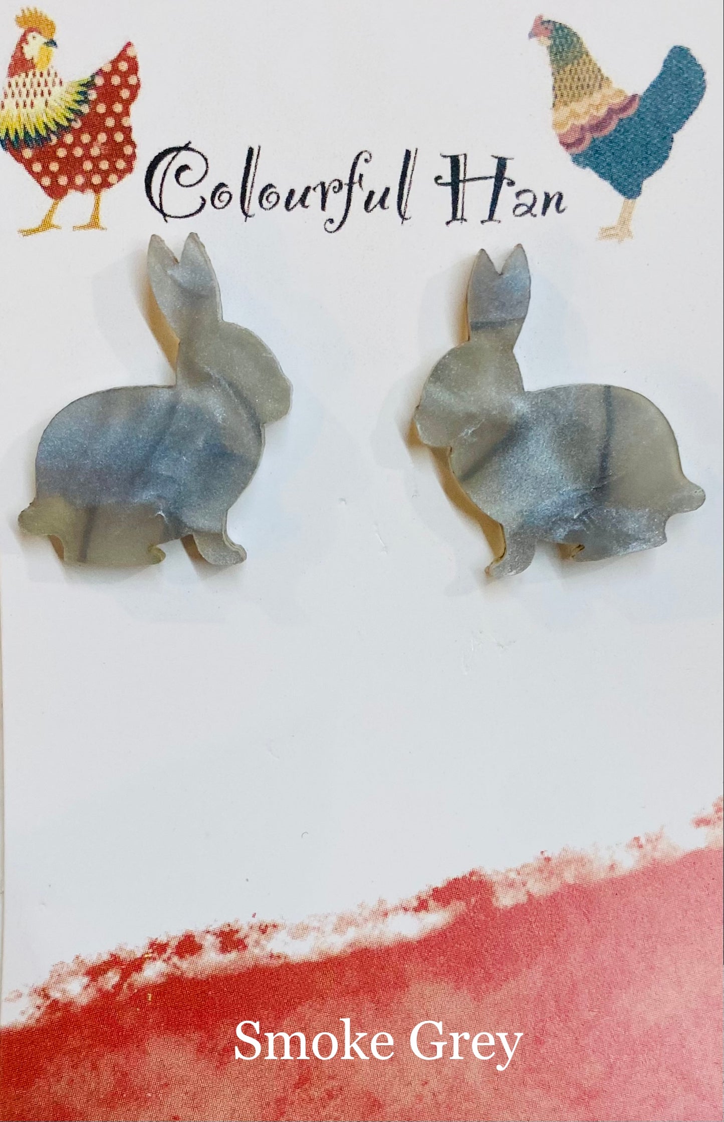 Medium Rabbit Studs