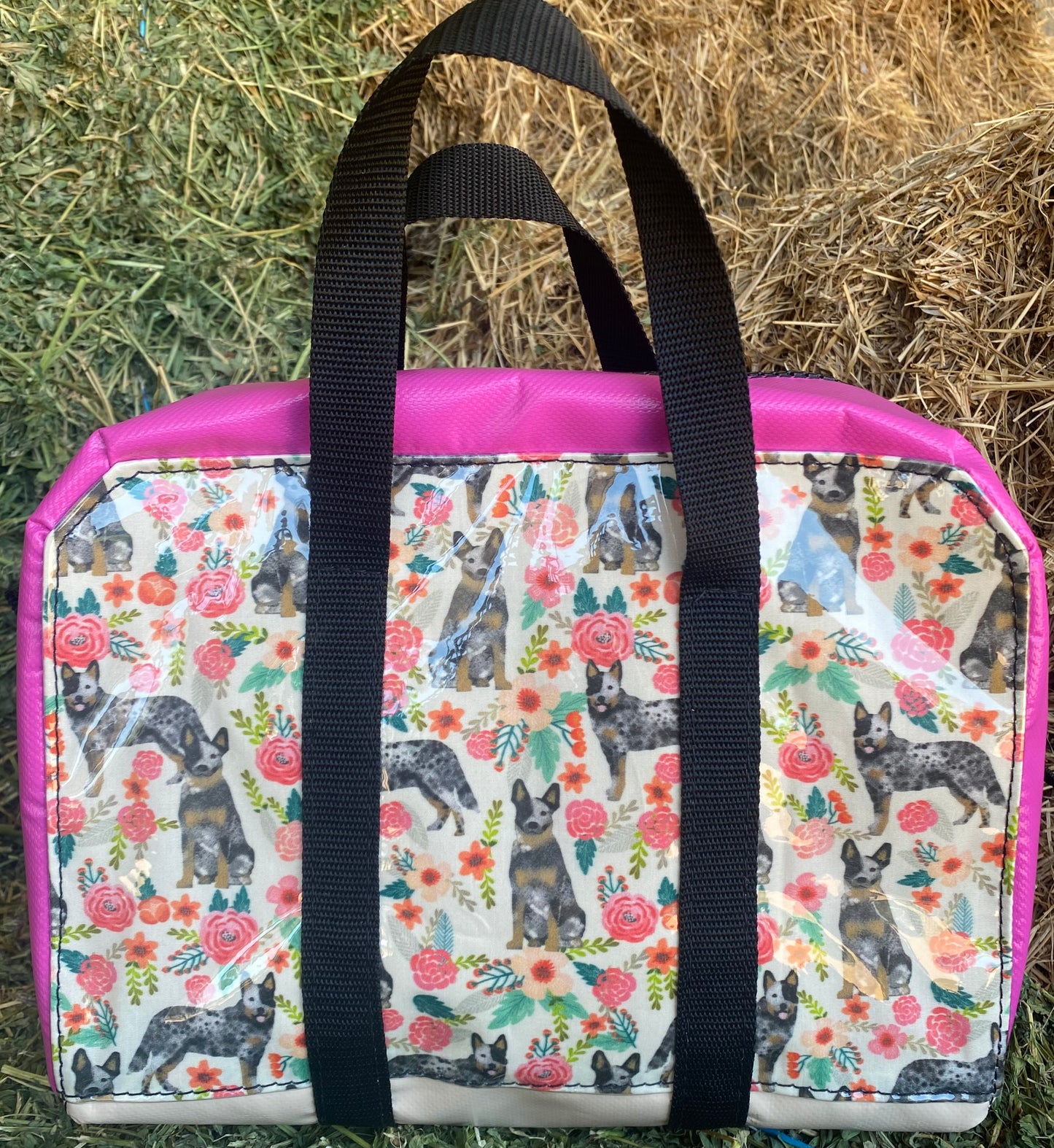 Flowery Cattle Dog Bag