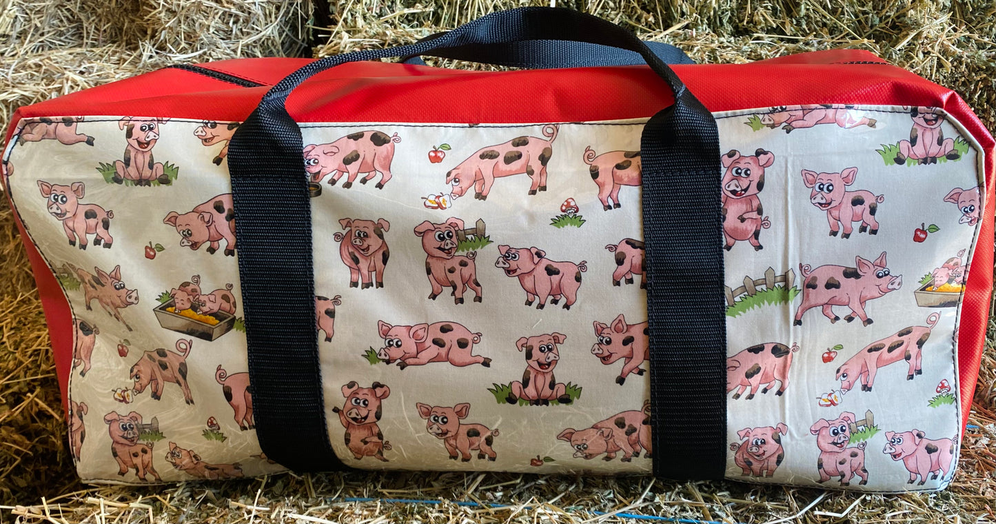 Pig and apples Bag