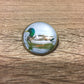 Glass duck brooch’s