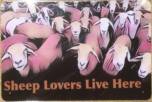 Sheep lovers live here