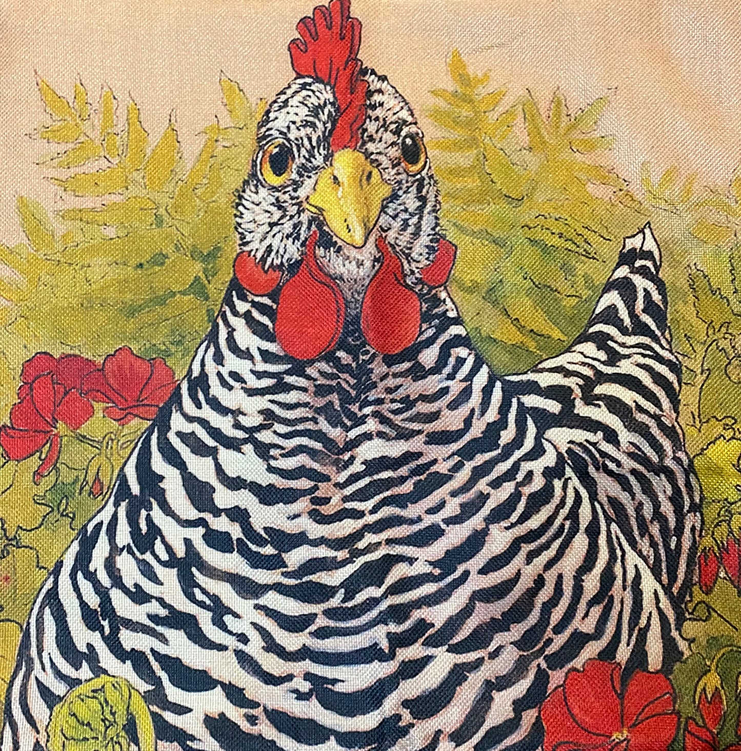 Chicken pillow case