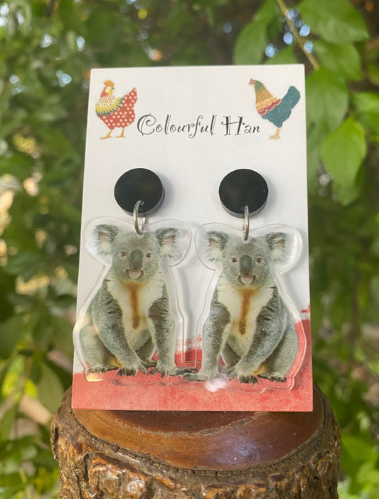 Koala Earrings