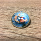 Glass duck brooch’s