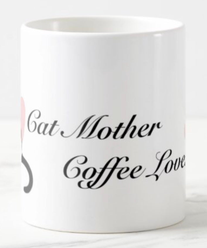 Cat mother Coffee lover Coffee Mug