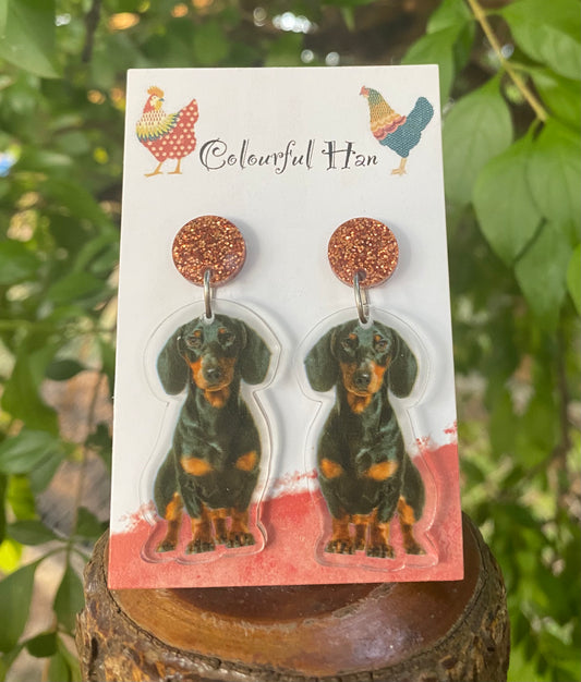 Dachshund Earrings