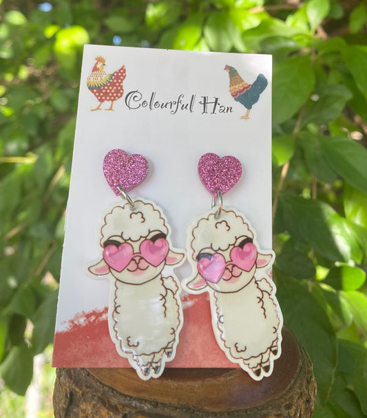 Llama Earrings