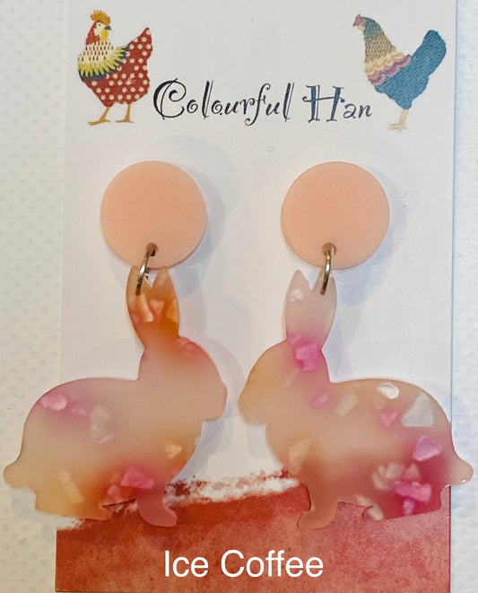 Large Rabbit Earrings