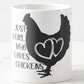 Just a girl who loves chickens coffee mug