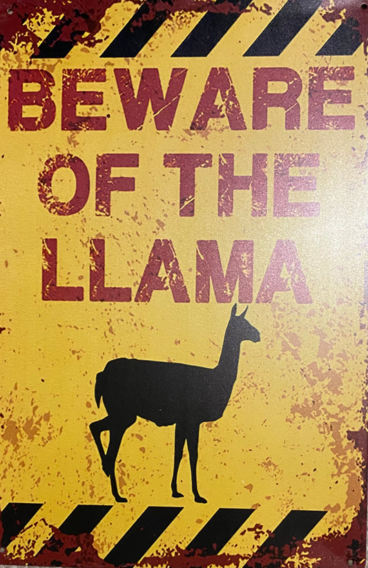 Beware of the llama