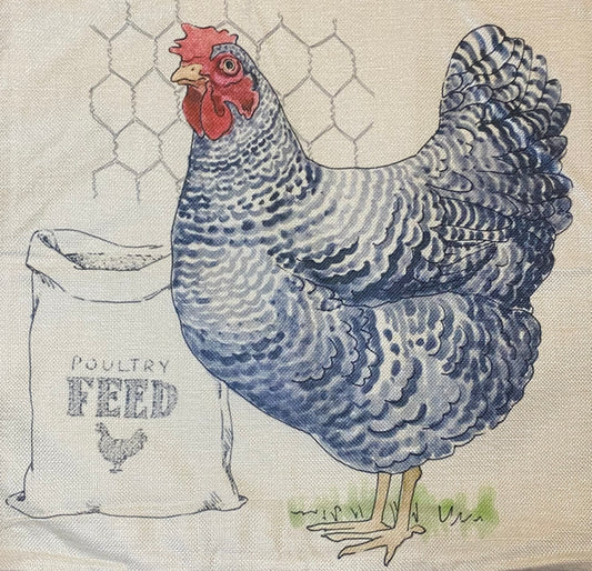 Chicken pillow case