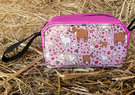 Candy Pink Goat Bag