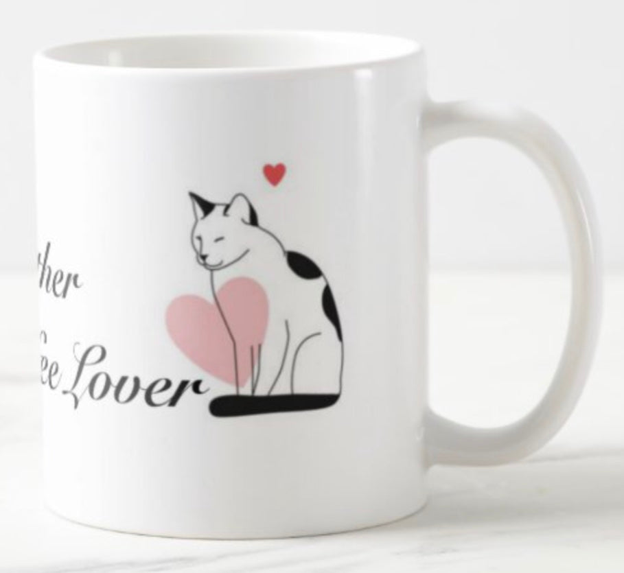 Cat mother Coffee lover Coffee Mug