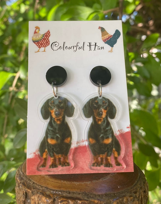 Dachshund Earrings