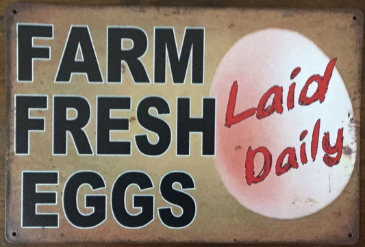 Farm Fresh Eggs Laid Daily